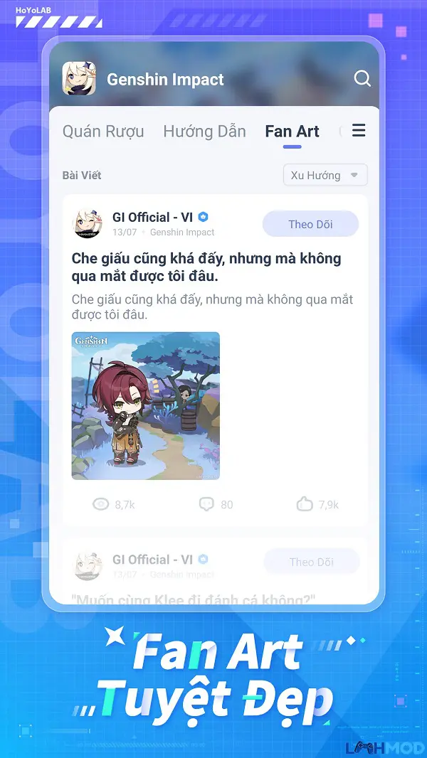 Ảnh 4 của Tải ứng dụng HoYoLAB Apk 2.18.1 cho Android, IOS HoYoLAB mục hỗ trợ