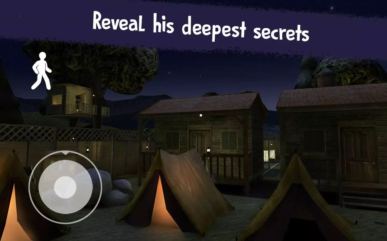 Ảnh 5 của Ice Scream 3 Mod APK v1.3.1 (Menu, Lives/Ammo) Cảnh nhân vật đối đầu với cá sấu trong môi trường u ám