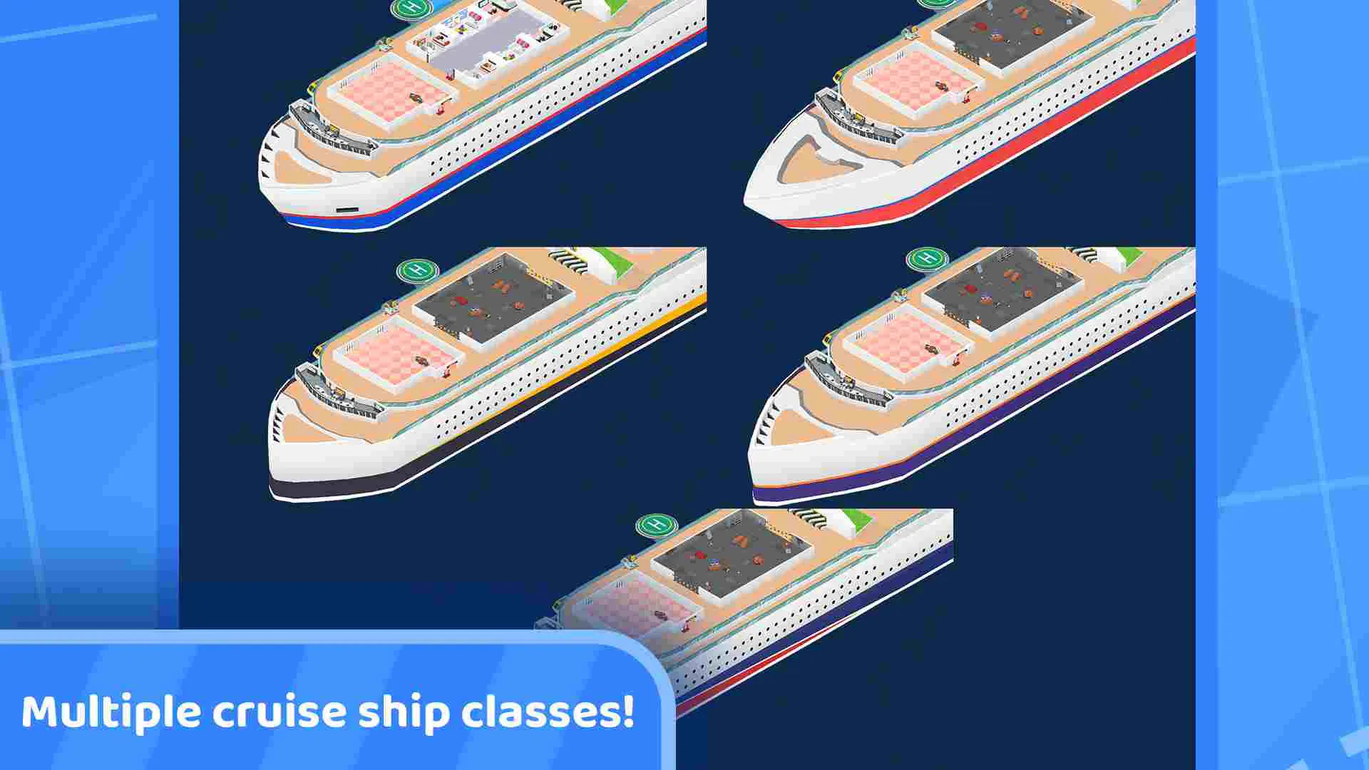 Ảnh 5 của Tải game Idle Cruise Ship Tycoon Mod APK 0.7.1 (Vô Hạn Tiền) Màn hình tải game Idle Cruise Ship Tycoon Mod
