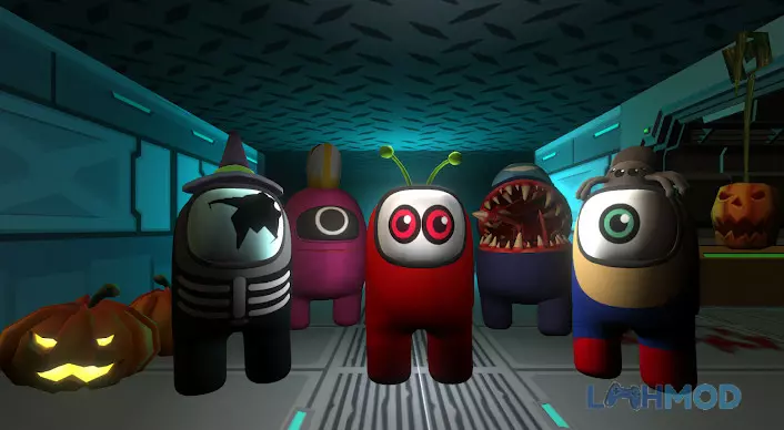 Ảnh 2 của Tải Imposter 3D Mod Apk 8.3.4 (Không quảng cáo) cho Android iOs Cảnh phi hành gia và kẻ giả mạo trong môi trường 3D