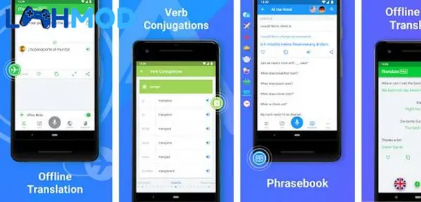 Ảnh 4 của iTranslate MOD APK 5.7.6 (Mở khóa trả phí) Android Giao diện cài đặt và tùy chỉnh ngôn ngữ trong iTranslate