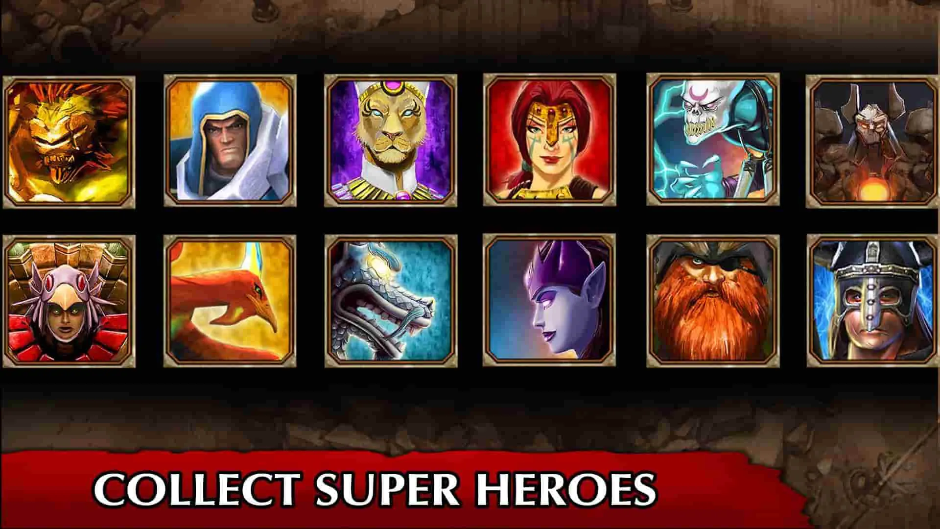 Ảnh 4 của Legendary Heroes MOBA Offline Mod APK 3.2.0 (Vô hạn tiền) Minh họa giao diện nâng cấp nhân vật trong game Legendary Heroes MOBA Offline mod