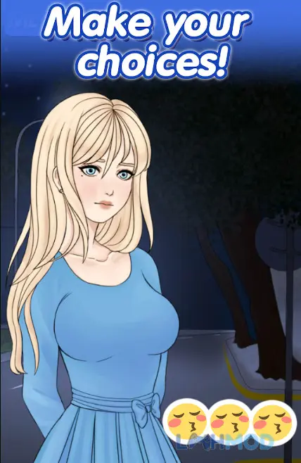 Ảnh 3 của Tải Love is forbidden offline Apk 1.9.5 cho Android iOs Sophie đối mặt với lựa chọn quan trọng trong câu chuyện tình yêu của mình