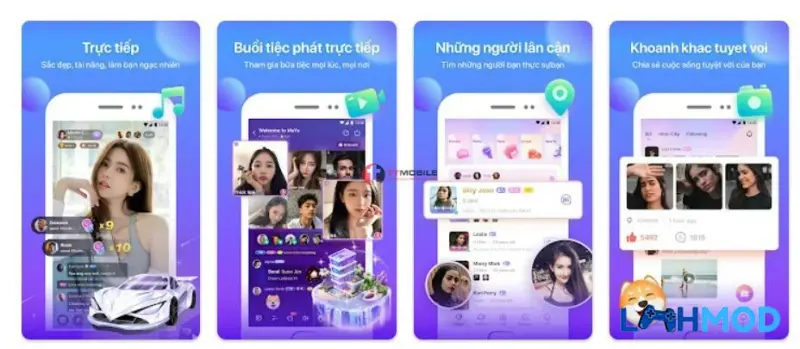 Ảnh 1 của Tải MeYo Apk 3.9.4 cho Android Giao diện tìm kiếm bạn bè gần đây trên MeYo