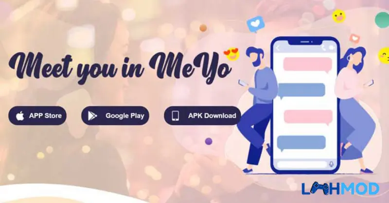 Ảnh 2 của Tải MeYo Apk 3.9.4 cho Android Màn hình trò chuyện tin nhắn trong ứng dụng MeYo