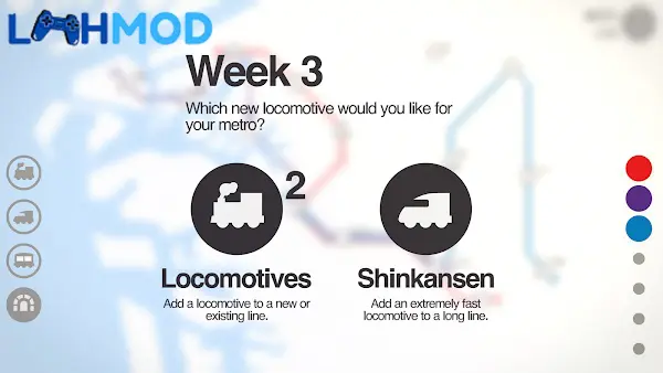 Ảnh 4 của Mini Metro MOD APK 2.51.0 (Mở khóa mọi cấp độ) Android Chi tiết một nút giao thông quan trọng trong Mini Metro