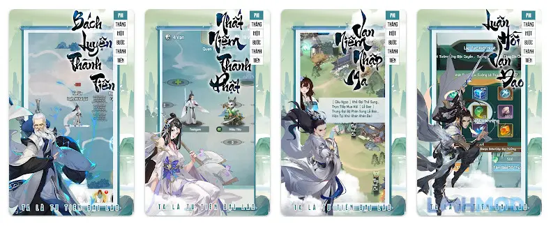 Ảnh 3 của Tải game Mộng Phi Tiên Apk 1.6.96 cho Android iOs Nhân vật trong Mộng Phi Tiên AFK sử dụng kỹ năng