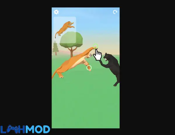 Ảnh 1 của Tải Move Animals APK 3.3 cho Android iOS Cảnh một con voi đang được di chuyển qua rừng