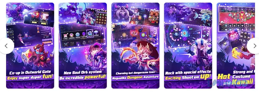 Ảnh 3 của Tải game My Heroes Dungeon Raid Mod Apk 12.38.0 (Damage/Defense Multiplier, Dumb Enemy)cho Android iOs Nhân vật anh hùng chuẩn bị đối đầu quái vật trong hầm ngục