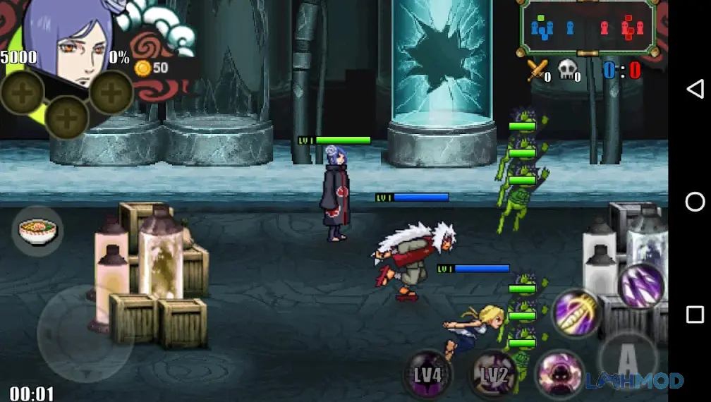 Ảnh 3 của Tải Ninja Legend Apk 1.2.1 cho Android iOs Nhân vật Ninja Legend Mod APK