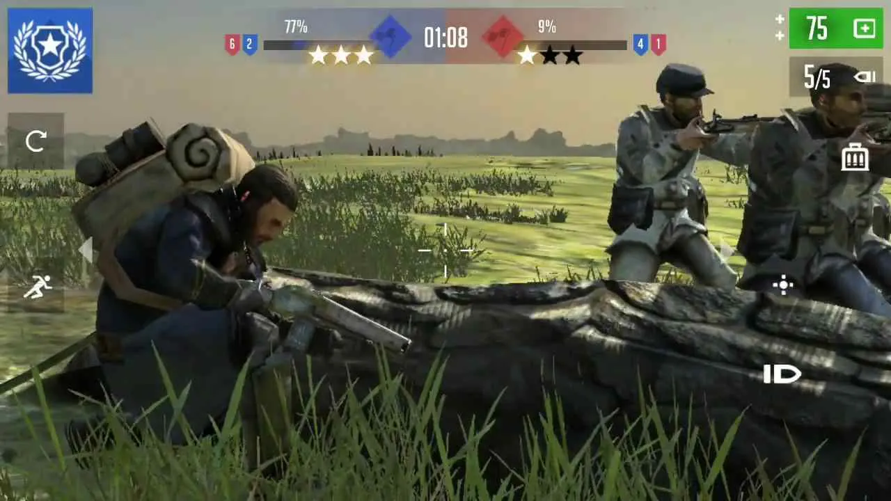 Ảnh 3 của Tải game Noblemen: 1896 Mod APK 1.04.07.5 (Mua Sắm Miễn Phí) Người chỉ huy trong Noblemen: 1896 Mod đang ra lệnh