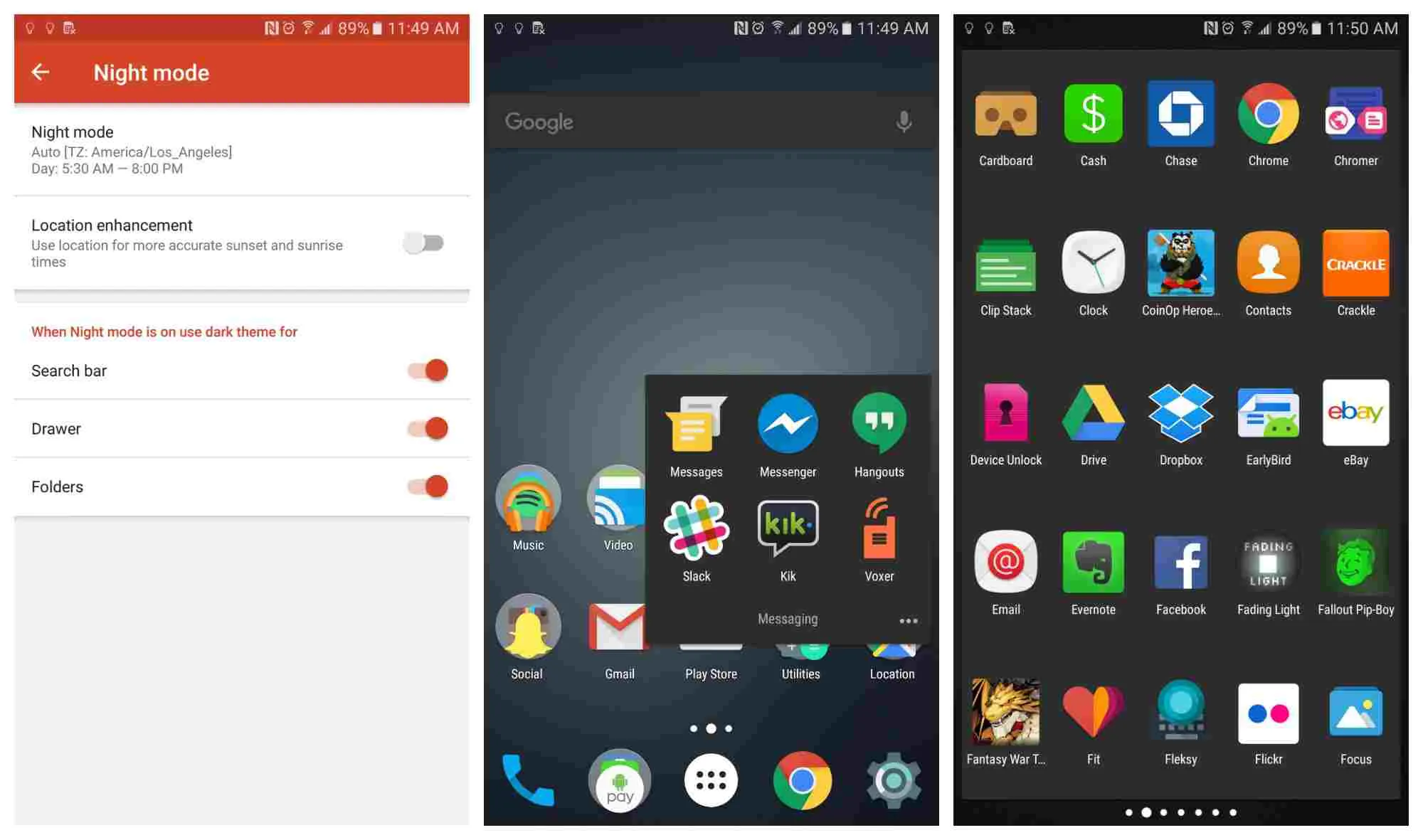 Ảnh 3 của Tải Nova Launcher Mod APK 7.0.57 (Mở Khóa Prime) Ví dụ về nhóm ứng dụng trong Nova Launcher Mod