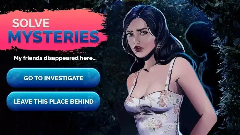 Ảnh 2 của Tải game Passionate Creatures Series Mod APK 1.0.13 (Vô hạn kim cương, Lựa chọn cao cấp) Nhân vật nữ chính và các tùy chọn tương tác