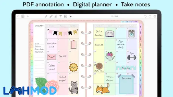 Ảnh 2 của Tải ứng dụng Penly APK 1.18.16 cho Android iOS Giao diện Penly với nhiều lựa chọn tùy chỉnh