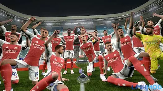 Ảnh 2 của Tải Pes 2025 Apk v10.0.0 Dành Cho Android Alt text mô tả giao diện giới thiệu về PES 2025 Apk