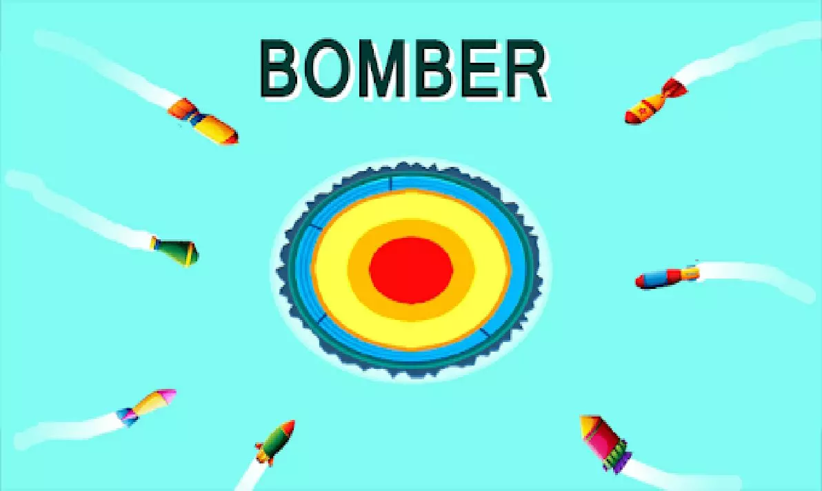 Ảnh 3 của Planet Bomber Mod APK 7.4.1 (Menu, Vô Hạn Tiền) Cảnh tên lửa đang tấn công một hành tinh có nhiều lớp vỏ
