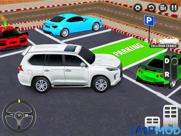 Ảnh 2 của Prado Car Parking Game 3D Apk 0.1 cho Android, IOS Người chơi điều khiển xe Prado trong một bãi đỗ xe phức tạp