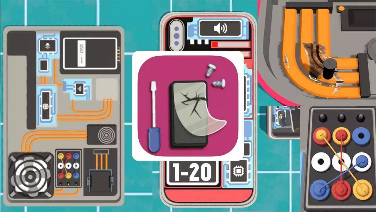 Ảnh 2 của Repair Master 3D Mod APK 4.1.7 (Mua Sắm, Vô Hạn Tiền) Dowload Repair Master 3D Mod