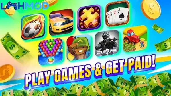 Ảnh 2 của Tải ứng dụng Rewarded Play APK 12.0.10 cho Android iOS Màn hình hiển thị các lựa chọn thẻ quà tặng có sẵn trong Rewarded Play
