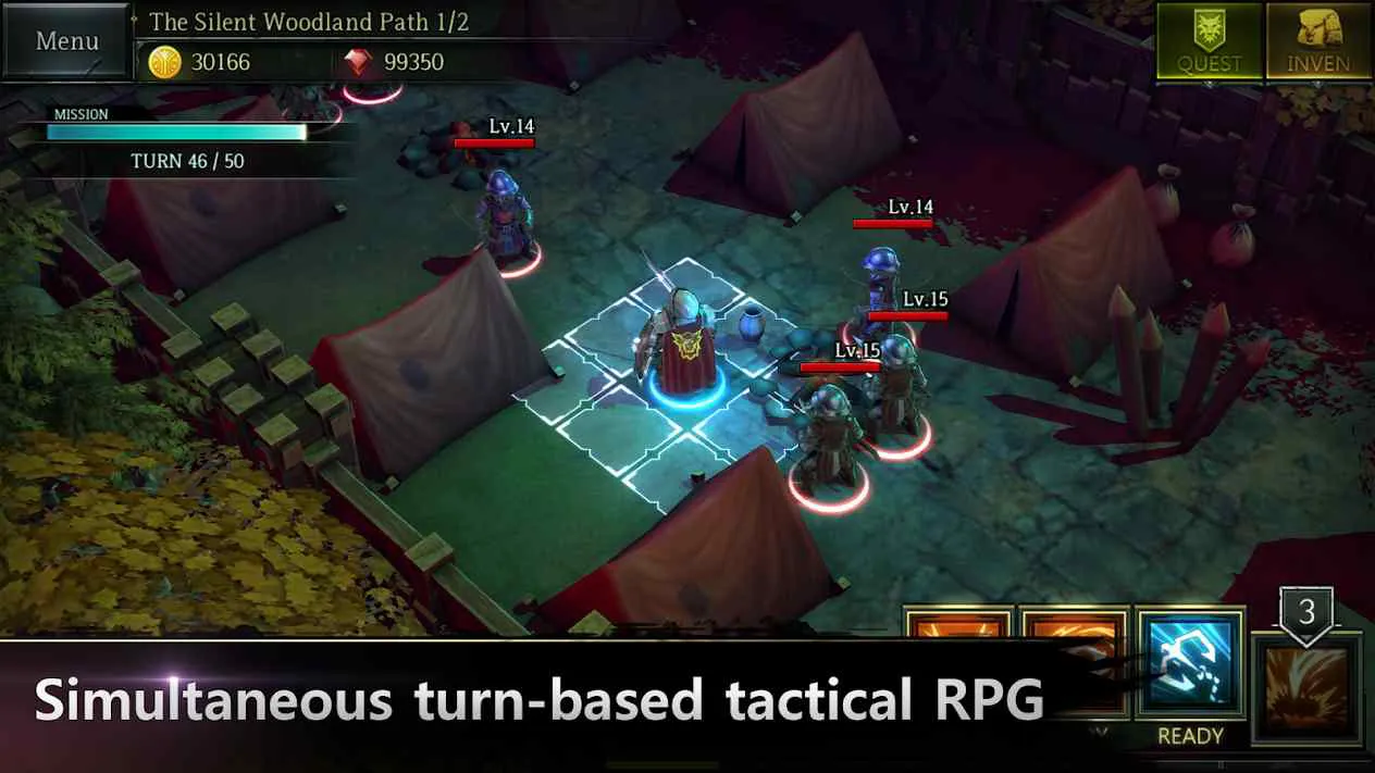 Ảnh 4 của Rogue Hearts Mod APK 1.6.8 (Menu, Max Level, Damage, EXP, HP, Skill) Quái vật đa dạng và môi trường ngục tối