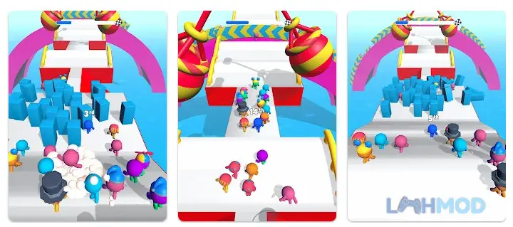 Ảnh 4 của Tải Run Royale Apk 1.9.7 cho Android iOs Giao diện tùy chỉnh nhân vật trong game Run Royale 3D với nhiều trang phục