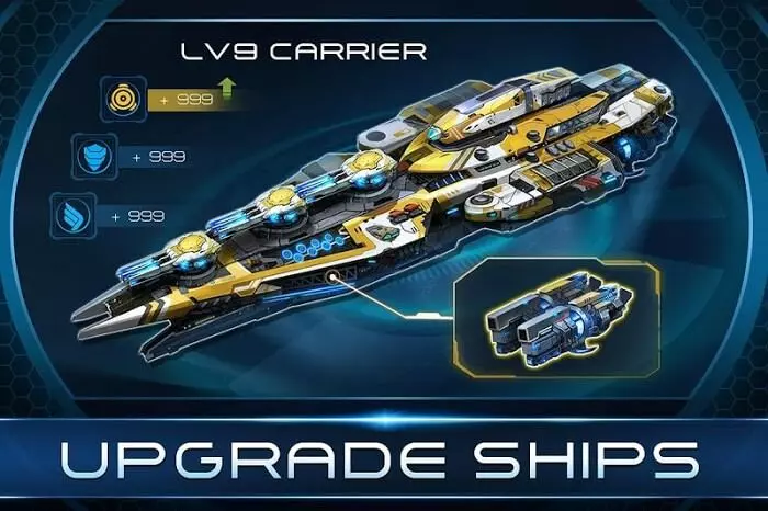 Ảnh 4 của Tải game Sea Fortress Mod APK 1.5.0 (Thiệt Hại) Chiến hạm và tàu chiến trong Sea Fortress Mod