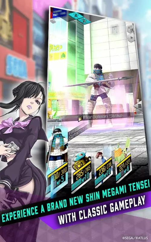 Ảnh 4 của SHIN MEGAMI TENSEI L Dx2 Mod APK 5.1.00 (Menu, One Hit, Bất tử, Skills) Quá trình hợp nhất và nâng cấp quỷ trong SHIN MEGAMI TENSEI L Dx2 Mod