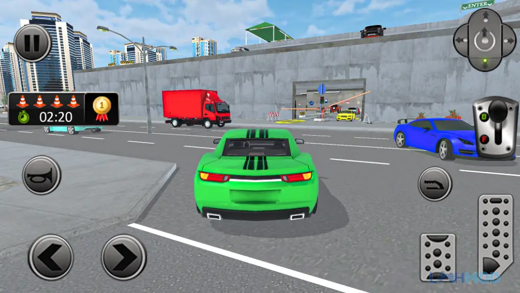 Ảnh 2 của Tải Sports Car Parking Mod Apk 1.11 (Vô Hạn Tiền) cho Android iOs Hệ thống tùy chỉnh xe trong Sports Car Parking