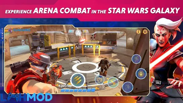 Ảnh 2 của Tải Star Wars: Hunters APK 0.16.0 cho Android iOS Cận cảnh nhân vật trong Star Wars: Hunters