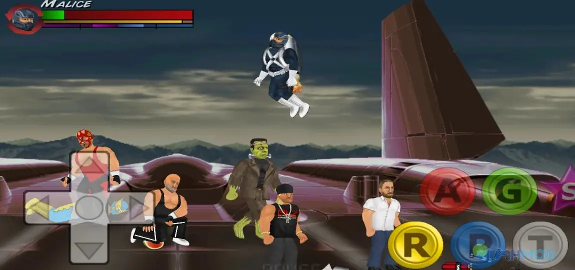 Ảnh 3 của Tải game Super City Mod Apk 1.23 (Mở khóa All) cho Android iOs Một nhóm siêu anh hùng đa dạng đang đối đầu trong Super City Mod