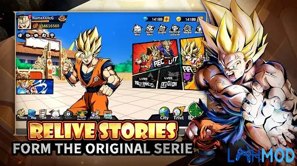 Ảnh 3 của Super legend: Fierce battle Apk 1.0.9 cho Android, IOS Một nhóm nhân vật anh hùng được chọn cho trận chiến trong Super legend: Fierce battle