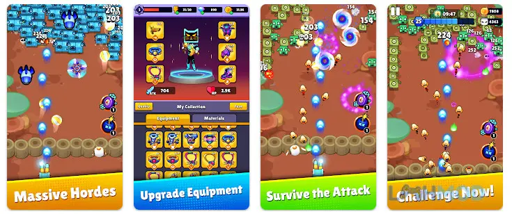 Ảnh 4 của Tải Survivor Block Shooter Apk 0.0.41 cho Android iOs Pha hành động kịch tính trong game