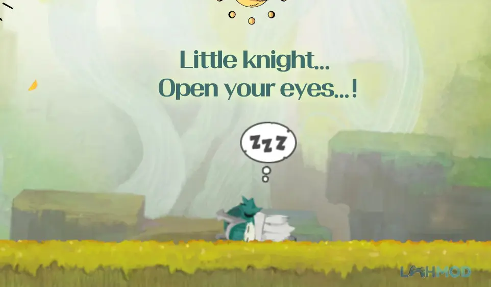 Ảnh 3 của Tải Tap Dragon Little Knight Luna Apk 1.0.11 cho Android iOs Luna sử dụng kỹ năng tấn công trong trận chiến