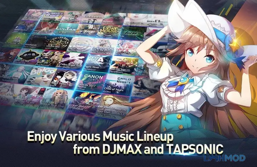 Ảnh 4 của Tải TAPSONIC TOP Mod Apk 1.23.20 (Always Perfect AutoDance) cho Android iOs Trải nghiệm chơi game TAPSONIC TOP với đồ họa sống động