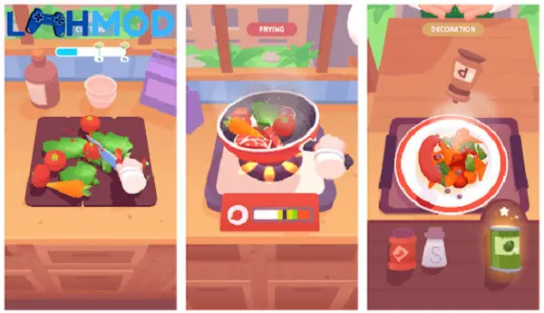 Ảnh 2 của The Cook – 3D Cooking Game APK 1.2.6 cho Android iOS Xe tải thức ăn của đầu bếp trên hành trình