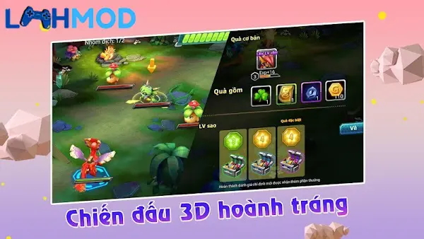 Ảnh 2 của Tải Thú Cưng Truyền Kỳ APK 58.0.0 cho Android iOS Các Pet đang tiến hóa trong Thú Cưng Truyền Kỳ