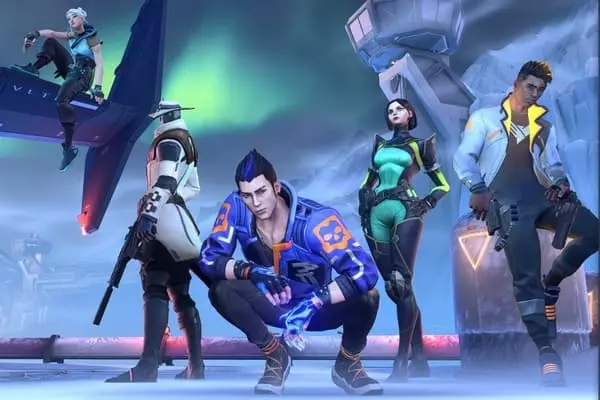 Ảnh 4 của Tải game VALORANT MOD APK 1.0.3 cho Android iOS Alt text mô tả các đặc vụ nữ trong VALORANT với tạo hình độc đáo