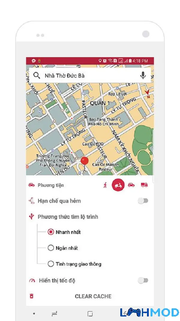 Ảnh 3 của Tải ứng dụng Vietbando Apk 1.1.8 cho Android, IOS Màn hình chính của Vietbando hiển thị các tùy chọn chức năng