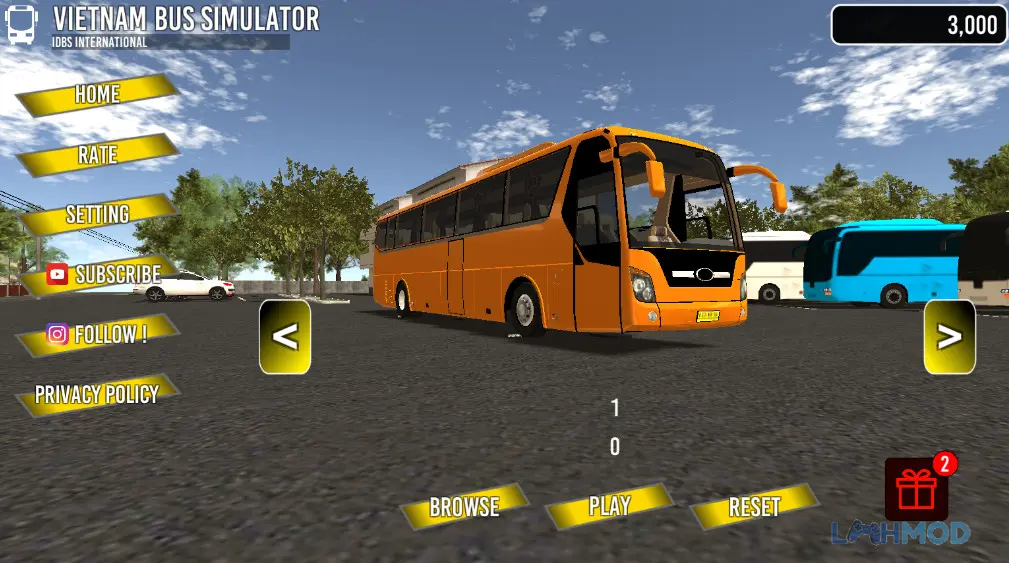 Ảnh 2 của Tải Vietnam Bus Simulator Apk v9.3.6 (Vô Hạn Tiền) cho Android iOs Bộ sưu tập xe buýt phong phú và trải nghiệm lái xe mượt mà trên Vietnam Bus Simulator