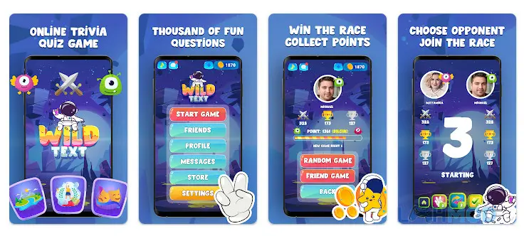 Ảnh 2 của Tải Wild Text Apk 1.0.20 cho Android iOs Giao diện Wild Text - Trận đấu