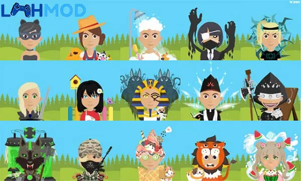 Ảnh 2 của Tải Wolvesville APK 2.7.88 cho Android iOS Màn hình giao diện game Wolvesville, nơi người chơi tương tác với các vai trò và biểu quyết