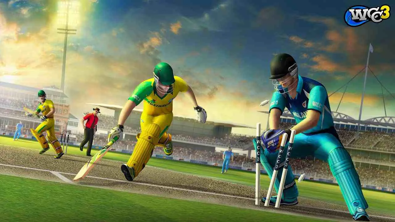 Ảnh 4 của World Cricket Championship 2 Mod APK v5.2.1 (Vô Hạn Tiền, Coins) Giao diện game hiển thị lượng tiền và tài nguyên