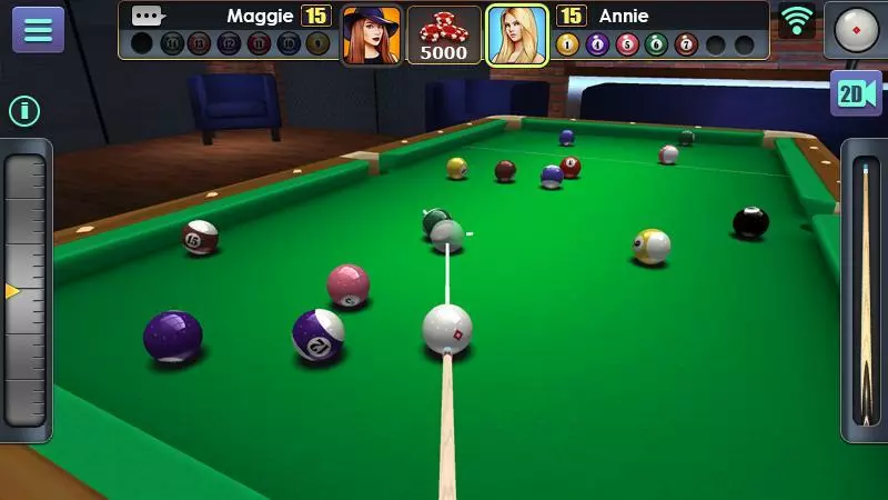 Ảnh 4 của Tải game 3D Pool Ball Mod APK 2.2.3.4 (Menu, Đường Kẻ Dài) Màn hình kết thúc trận đấu với bảng xếp hạng