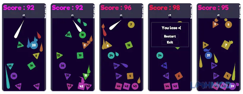 Ảnh 4 của Tải Action Balls Apk 0.3 cho Android iOs Hiệu ứng hình ảnh rực rỡ trong Action Balls
