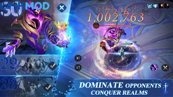 Ảnh 4 của Tải trò chơi Arcane Fate APK 1.0.0 cho Android iOS Một Servant mạnh mẽ chuẩn bị sử dụng chiêu thức trong Arcane Fate
