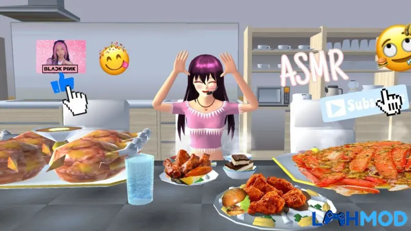 Ảnh 2 của Tải ASMR Simulator Apk v1.3.1 cho Android Người chơi thực hiện các bước chăm sóc da và trang điểm trong ASMR Simulator