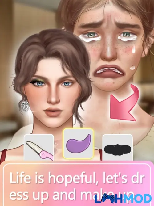 Ảnh 3 của Tải ASMR Simulator Apk v1.3.1 cho Android Cận cảnh quá trình trang điểm bằng cọ trong game ASMR Simulator