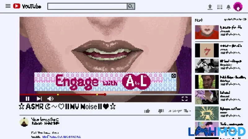 Ảnh 4 của Tải ASMR Simulator Apk v1.3.1 cho Android Đa dạng khuôn mặt khách hàng và phong cách trang điểm trong ASMR Simulator