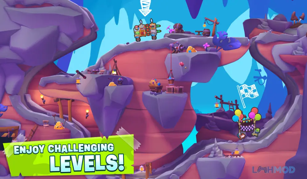 Ảnh 3 của Tải Bad Piggies 2 Mod Apk 1.5.3 (Mở khóa All) cho Android iOs Làng lợn trong Bad Piggies 2 Mod