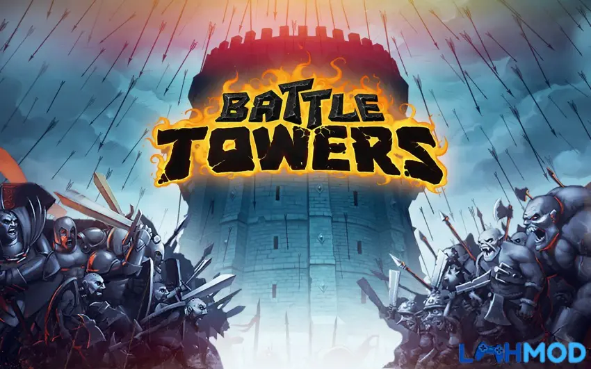 Ảnh 2 của Tải Battle Towers Apk 2.9.9 cho Android Giao diện chiến đấu trong Battle Towers